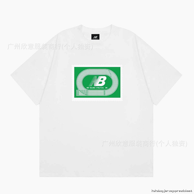 New Balance Printed Casual Style White T-Shirt