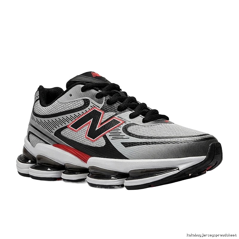 New Balance retro - style gray - white sports shoes