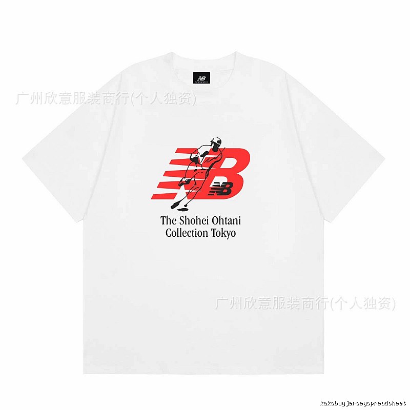 New Balance x Ohtani Sporty White Co-branded T-Shirt