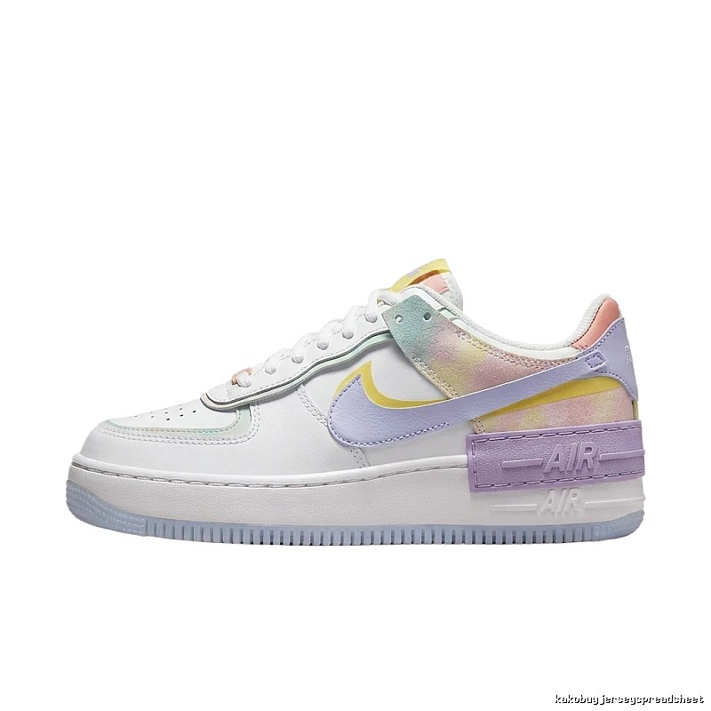 Nike Air Force 1 Rainbow Color Trendy Shoes