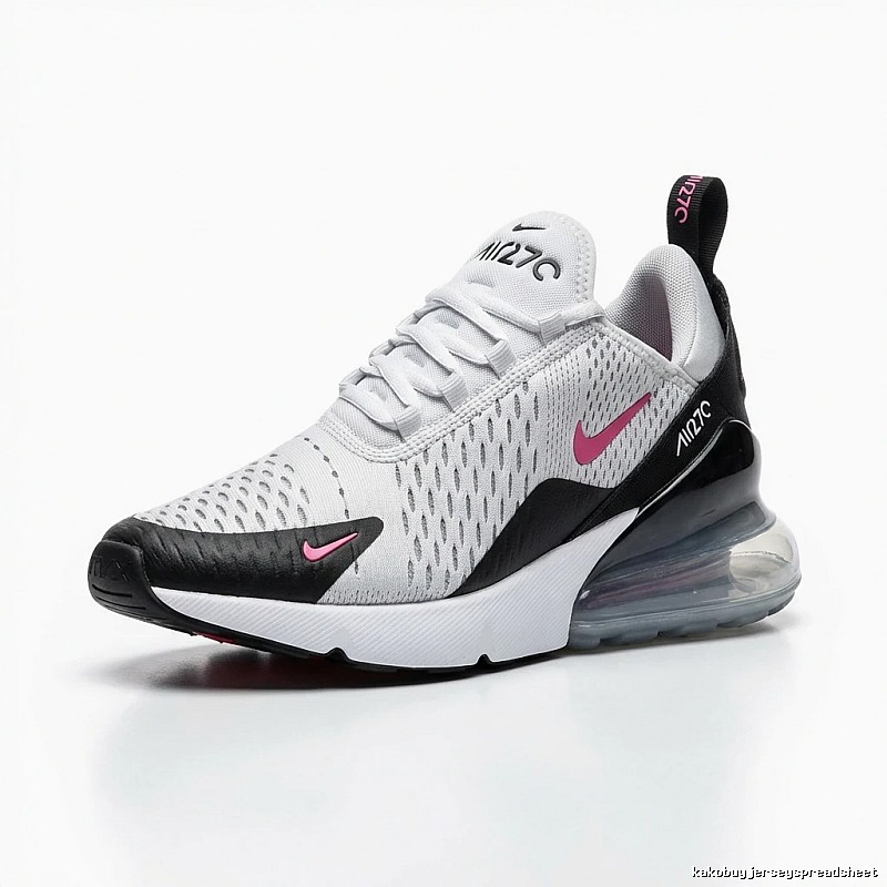 Nike Air Max 270 black, white and grey trendy sneakers
