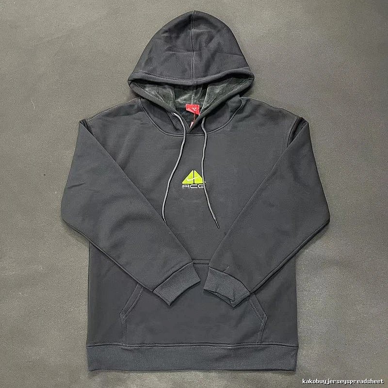 Nike Charcoal Black Zip Hoodie Poolside Style Swoosh