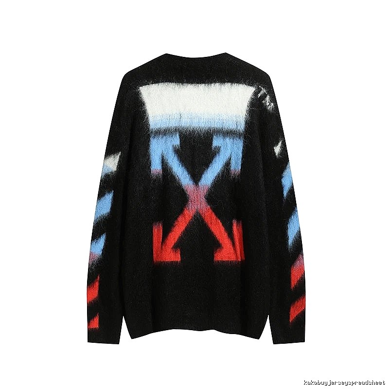 Off-White Arrow Graffiti-Style Sweater