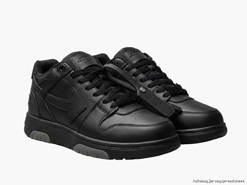Off-White casual style black sneakers
