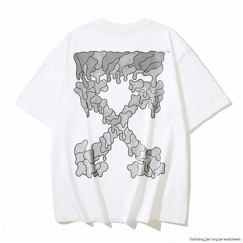 Off-White Gradient Style White T-shirt