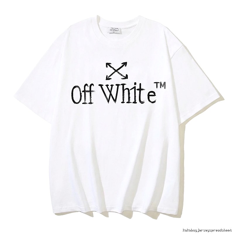 Off-White simple style white T-shirt