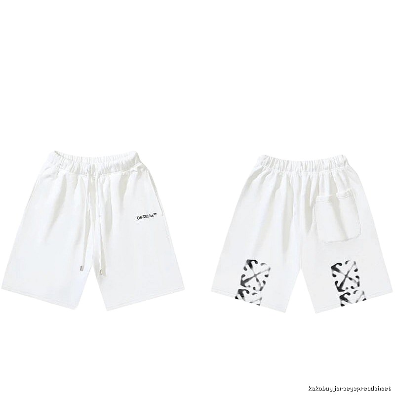 Off-White trendy and cool style white shorts