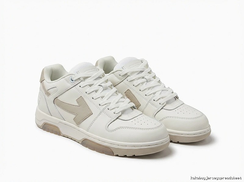 Off-White white casual sports shoes
