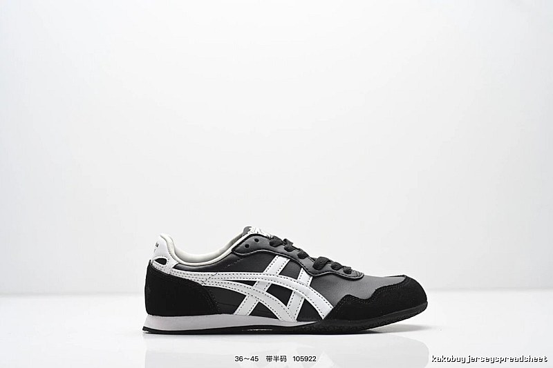 Onitsuka Tiger black-and-white retro sports shoes
