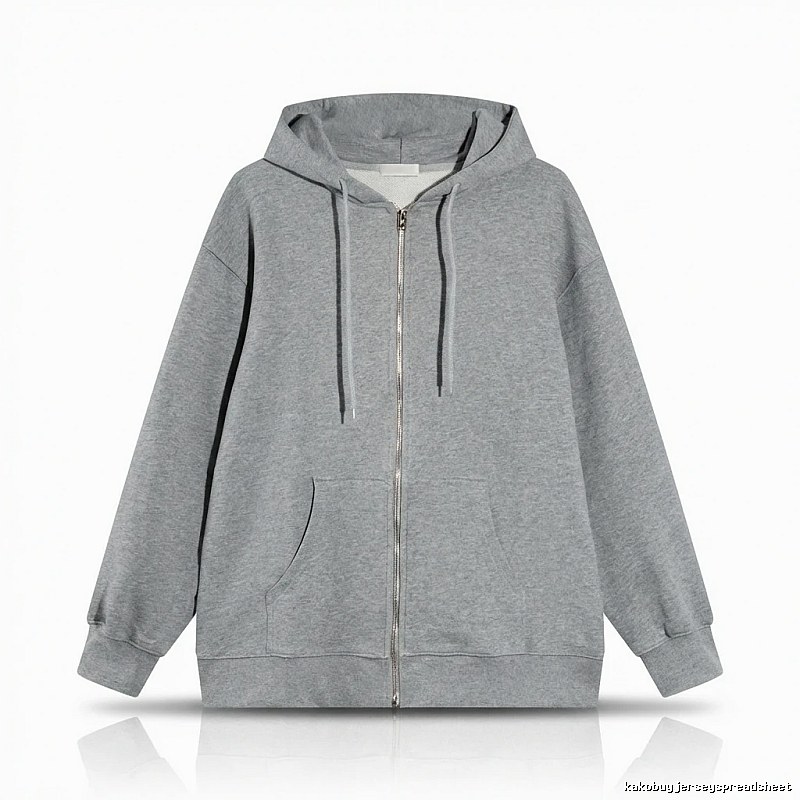 Other simple style hooded gray sweatshirt