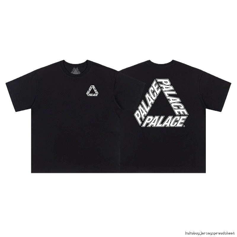 Palace Classic Triangular Street Style Black T-Shirt