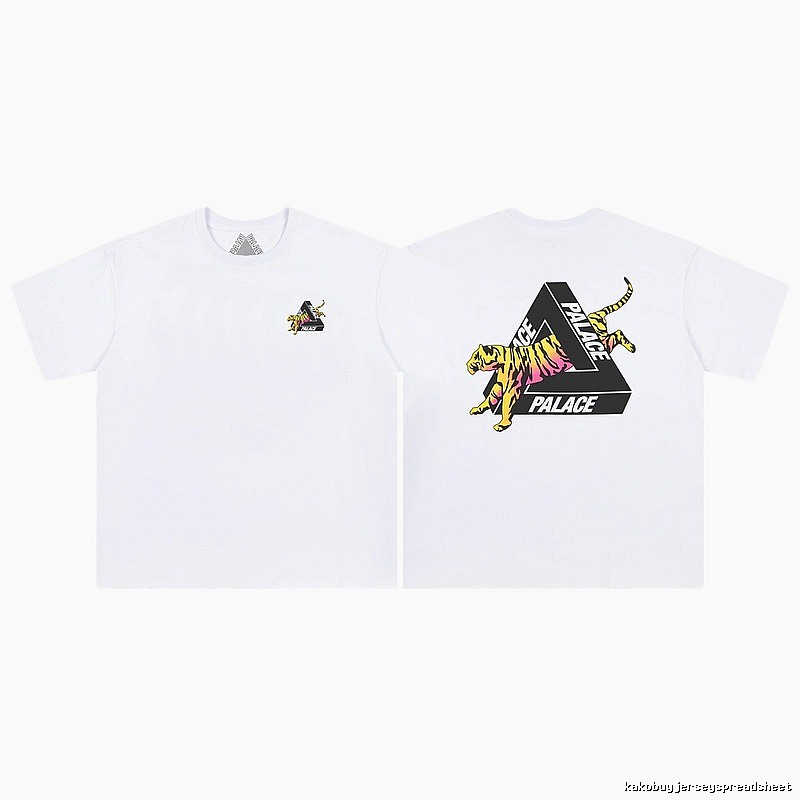 Palace Triangle Tiger Street Style White T-Shirt