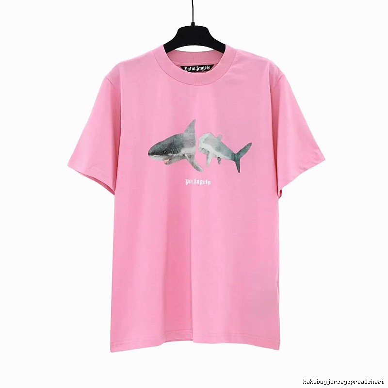 Palm Angels Premium Style Bear graphic T-shirt White Colorful Bear for Resort Outfits