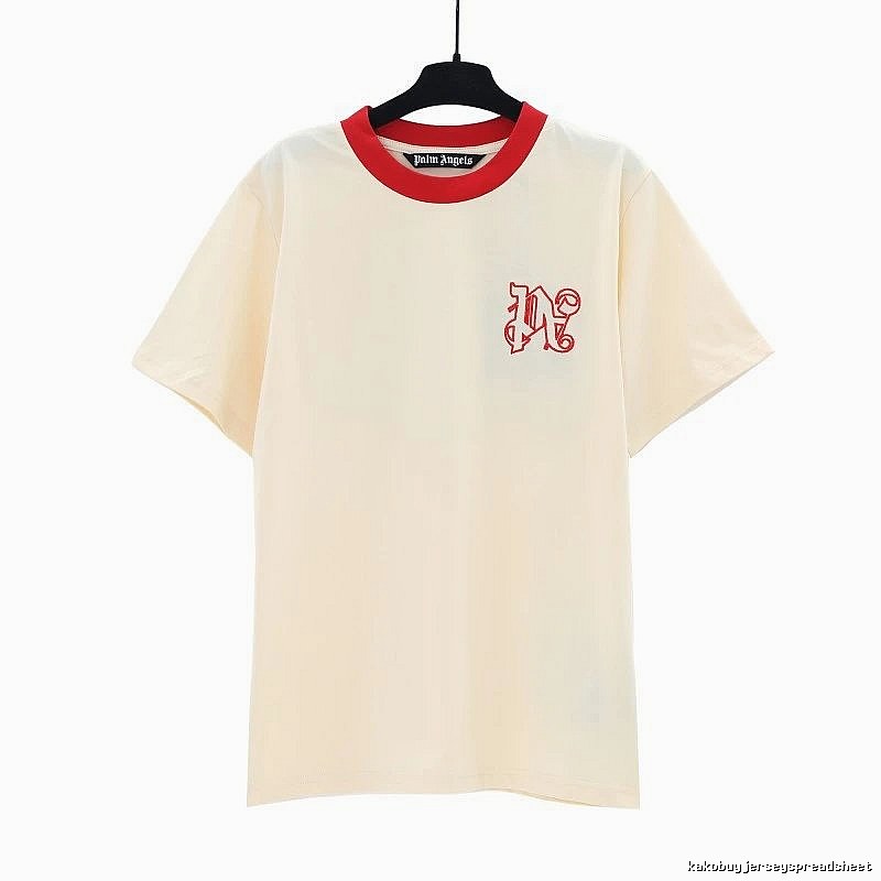 Palm Angels Resort Logo T-shirt White Palm Tree for Travel Looks