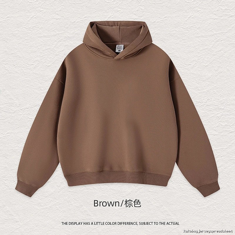 Patterned Blank pullover hoodie Black Minimal A with Polished Detail
