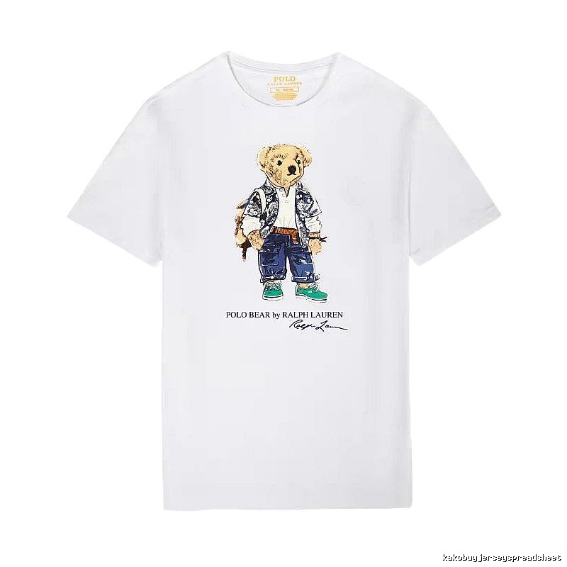 Ralph Lauren Bear Series White T-shirt