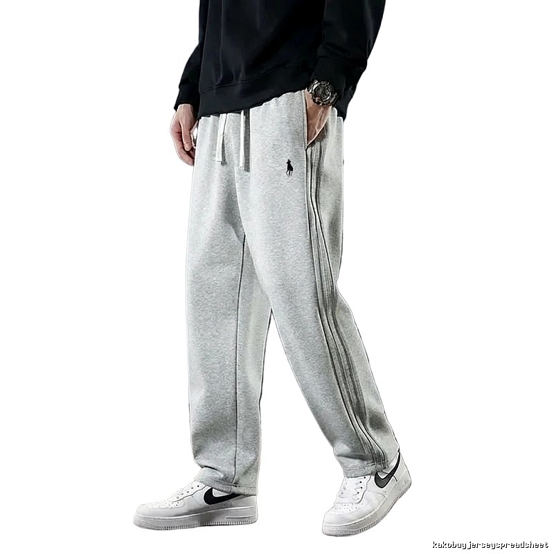 Ralph Lauren casual style fleece-lined grey pants