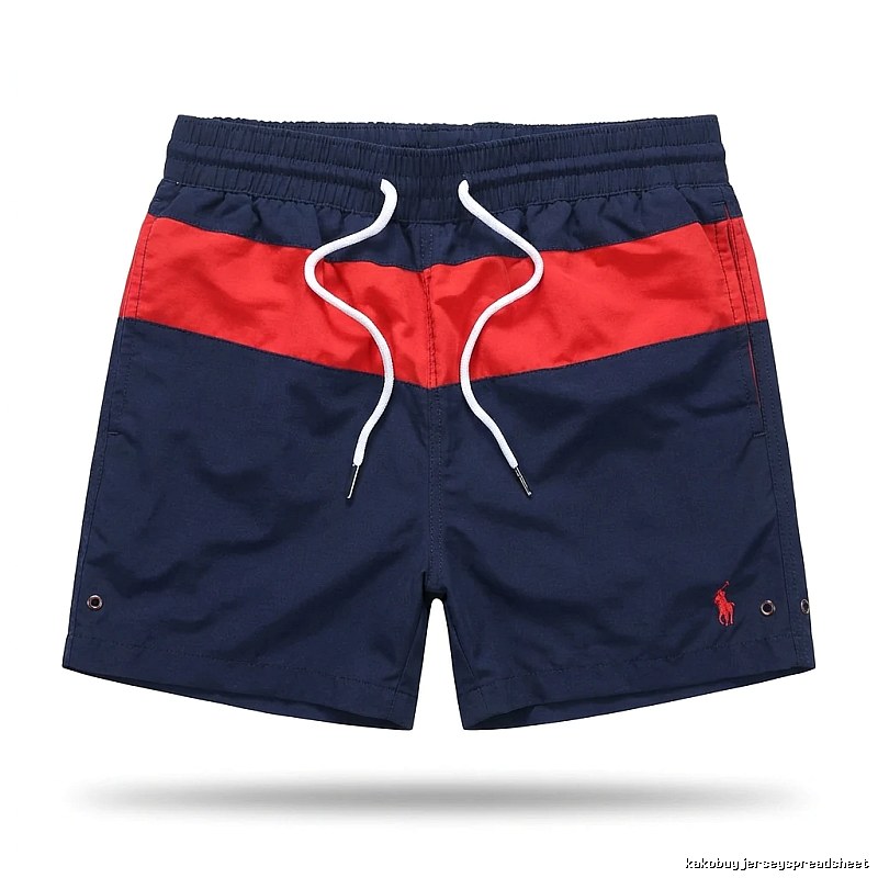 Ralph Lauren casual style red and blue shorts