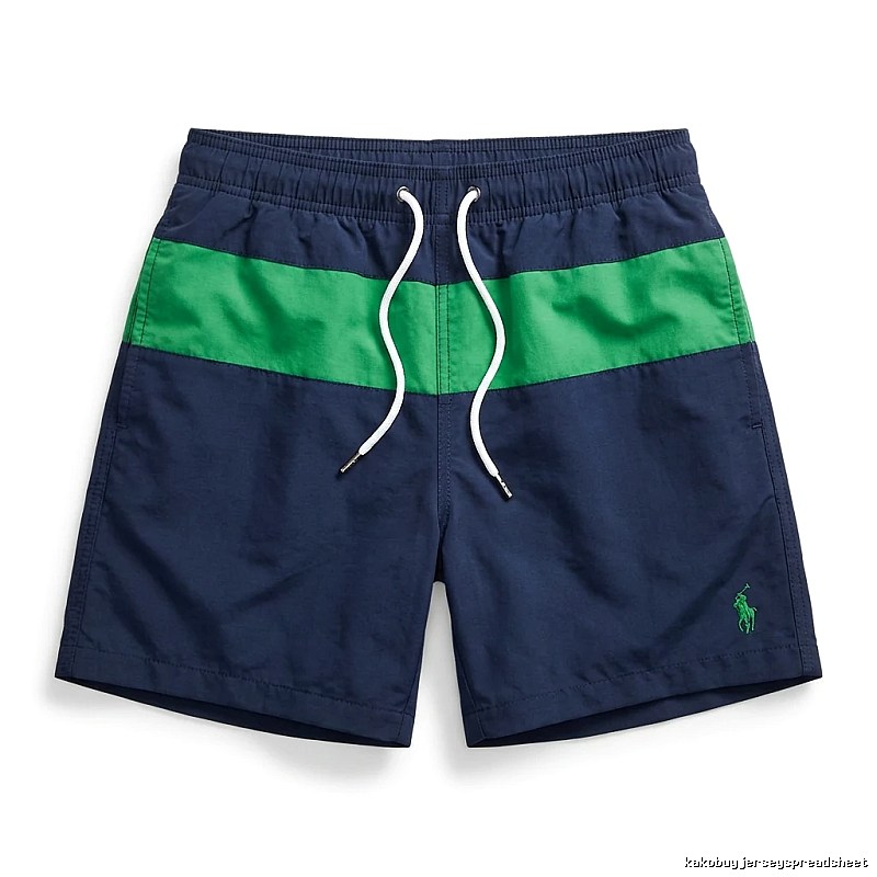 Ralph Lauren Color-Block Casual Shorts