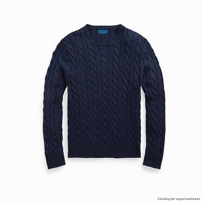 Ralph Lauren Lightweight Cable-knit sweater Navy Cable Knit for Trend Styling