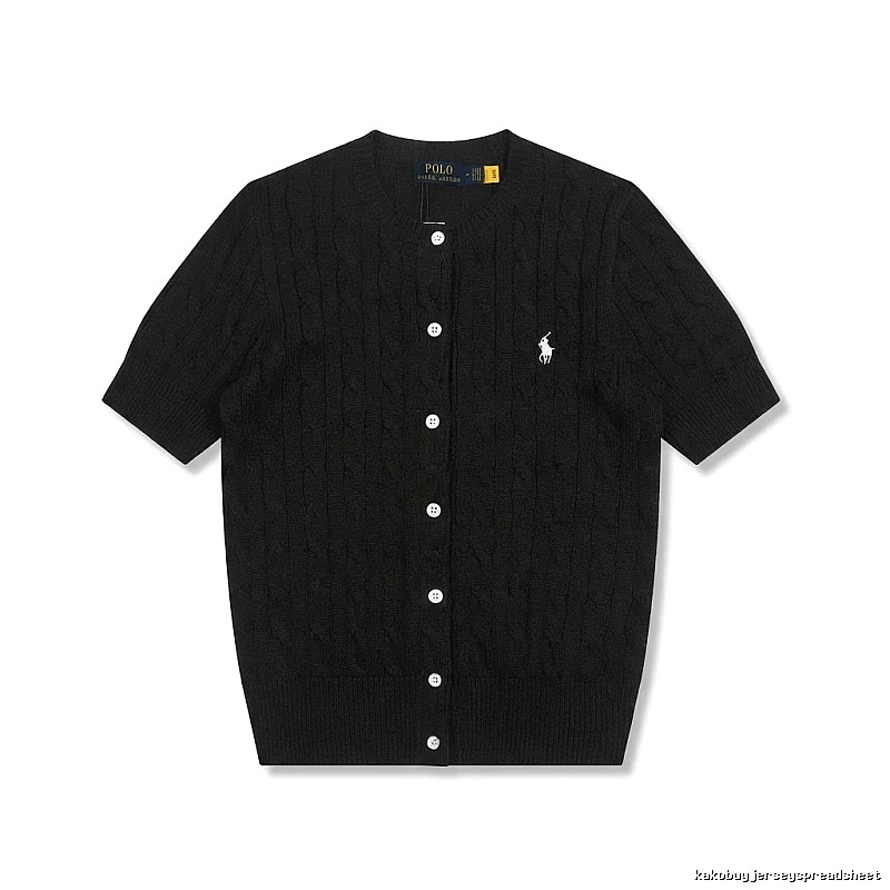 Ralph Lauren Polo Black Knitted Cardigan