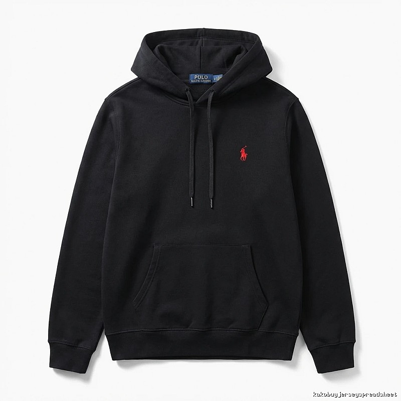 Ralph Lauren Polo hooded black sweatshirt
