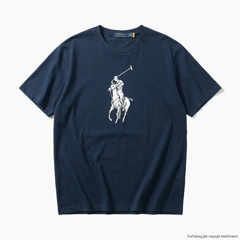 Ralph Lauren Polo Navy Blue Trendy T-shirt