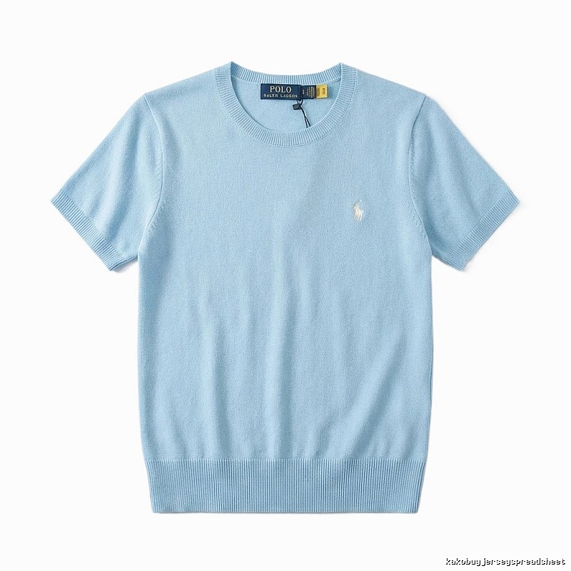 Ralph Lauren POLO simple style light blue short-sleeve