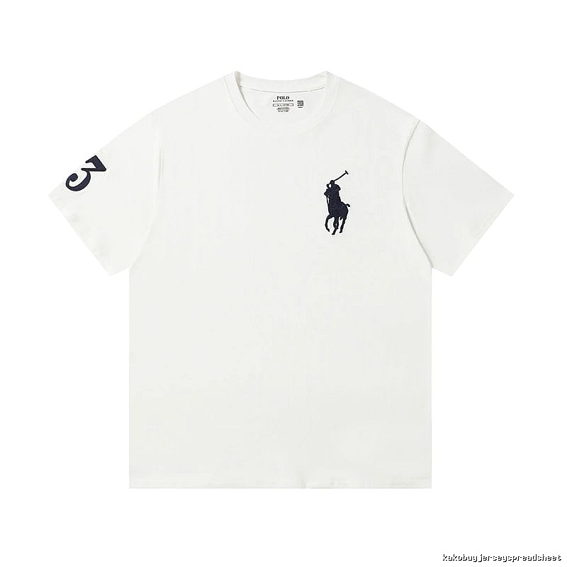 Ralph Lauren Polo-style white T-shirt