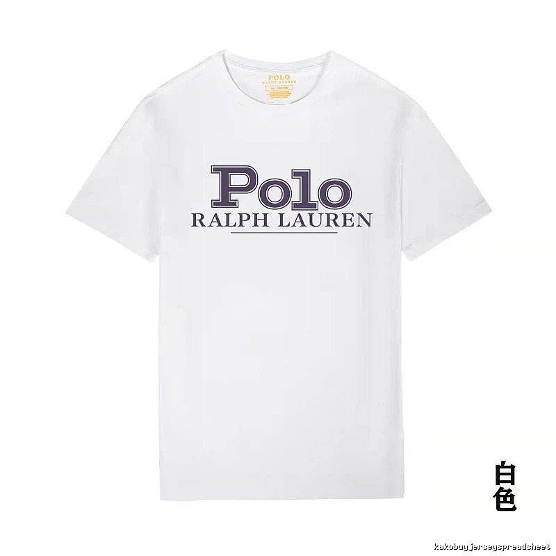 Ralph Lauren Polo-style white T-shirt