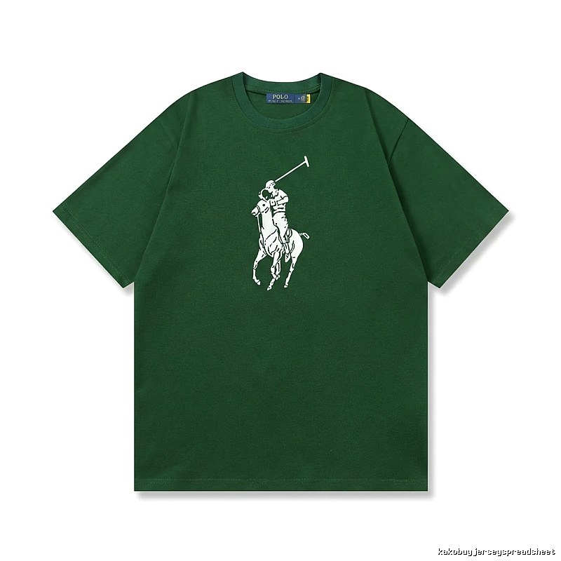 Ralph Lauren Polo vintage-style dark green T-shirt