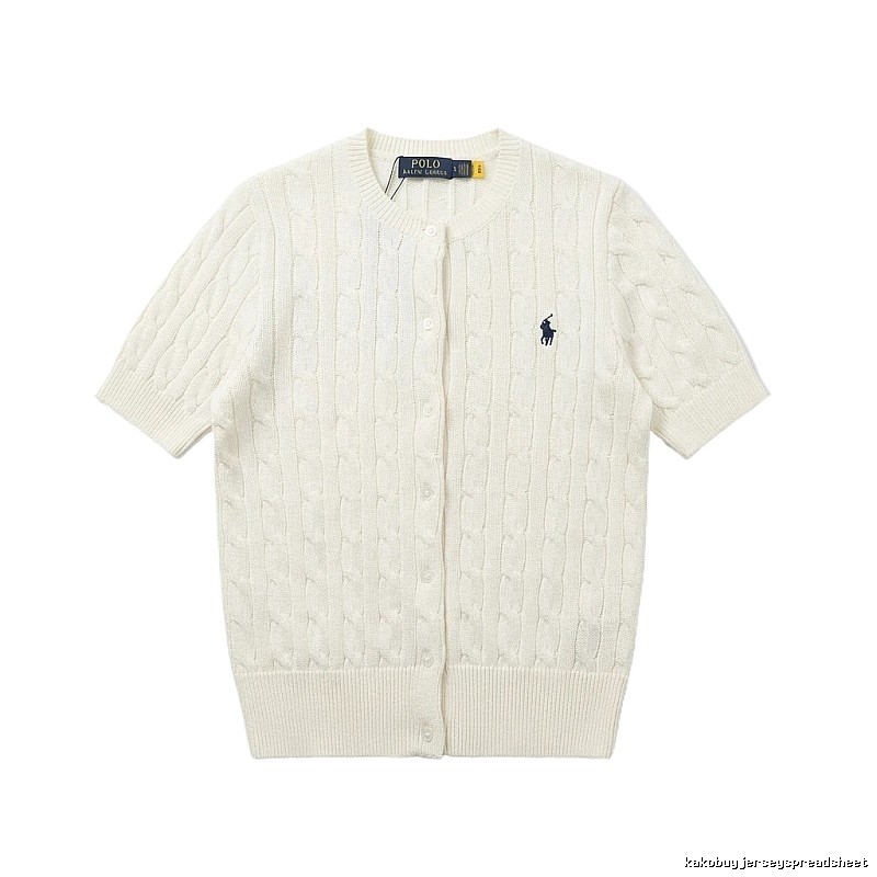 Ralph Lauren Polo white knitted cardigan