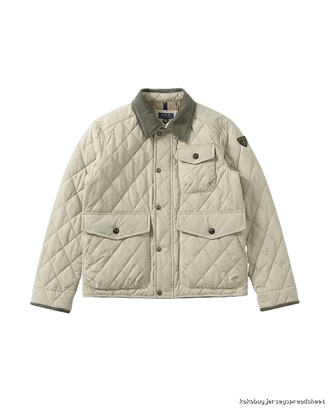 Ralph Lauren quilted retro-style cotton jacket
