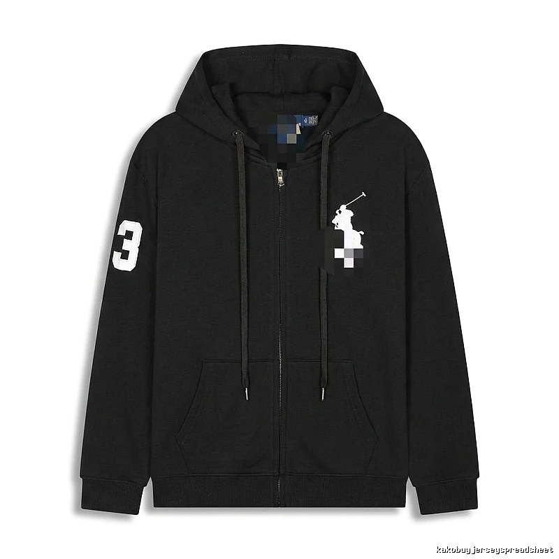 Ralph Lauren sporty black hoodie