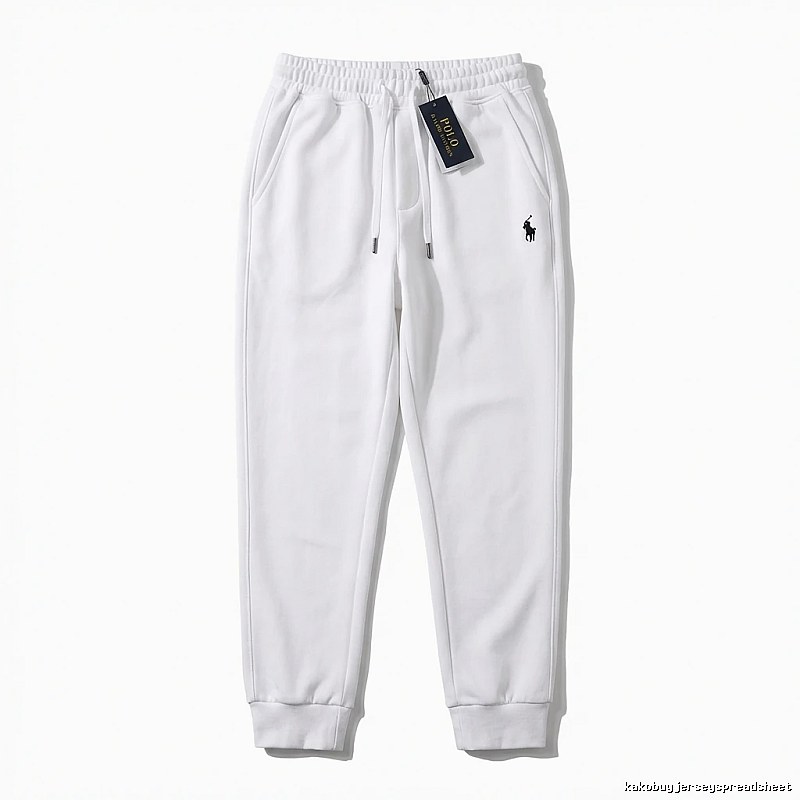 Ralph Lauren trendy brand white sweatpants