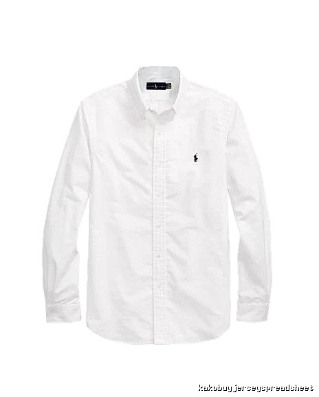Ralph Lauren White Button-Down Shirt Casual Layering