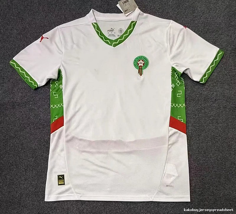 Real Madrid Patterned Home soccer jersey White Football Gold with Polished Detail