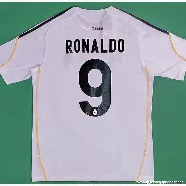 Real Madrid Summer Retro Teka soccer jersey White Retro Football with Clean Finish