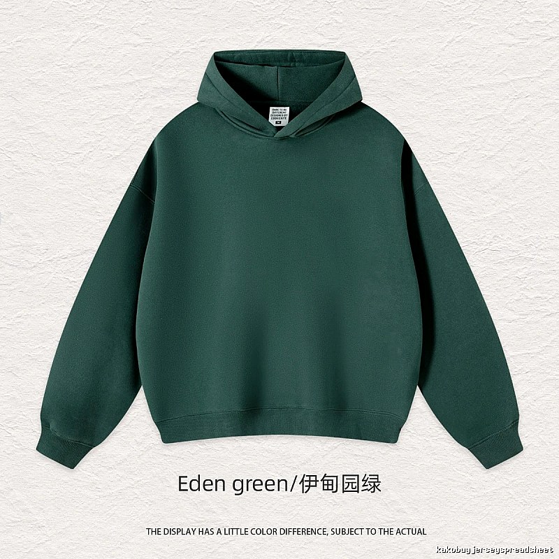 Relaxed Blank pullover hoodie Black Minimal A with Designer-Inspired Detail