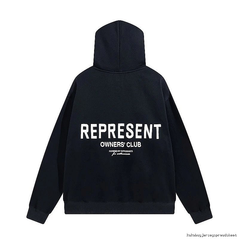 Represent Classic Owners Club hoodie Navy Large Represent for Daily Styling