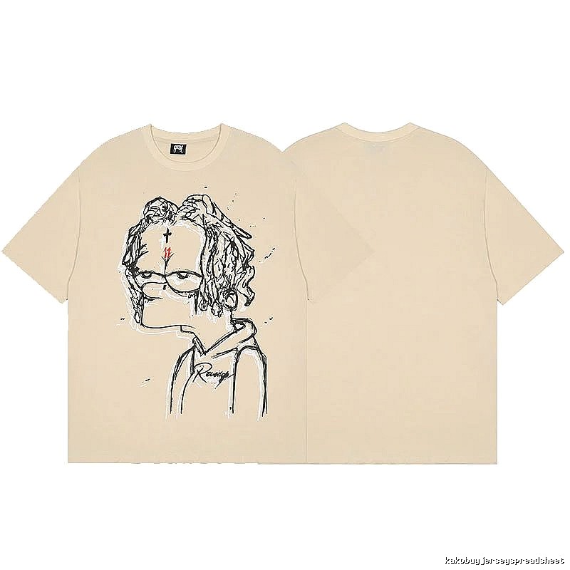 Revenge Beige Skull Graphic T-Shirt Visual Accent