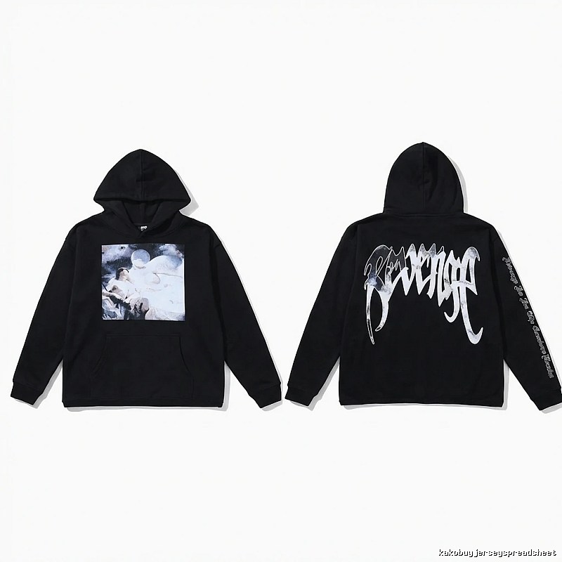Revenge dark style black hoodie