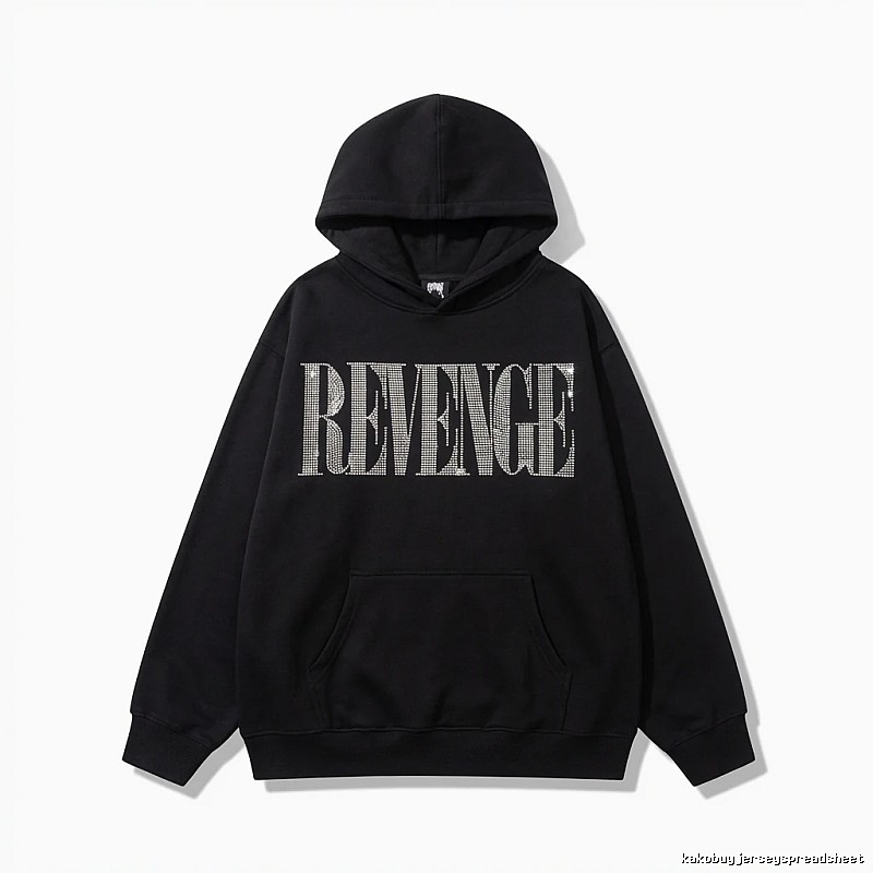 Revenge Letter Wind Black Hoodie