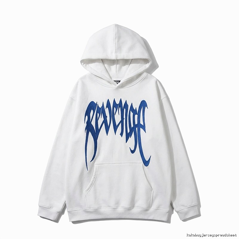 Revenge trendy and cool style white hoodie