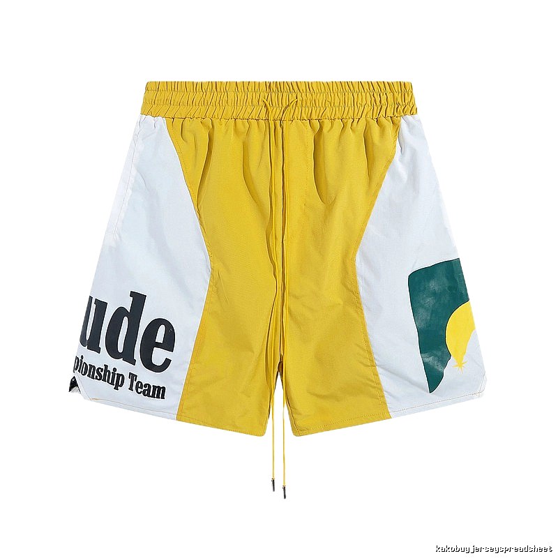RHUDE Color-Block Sport Shorts