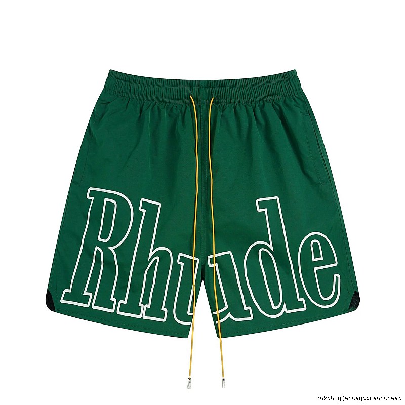 RHUDE letter trendy brand style shorts