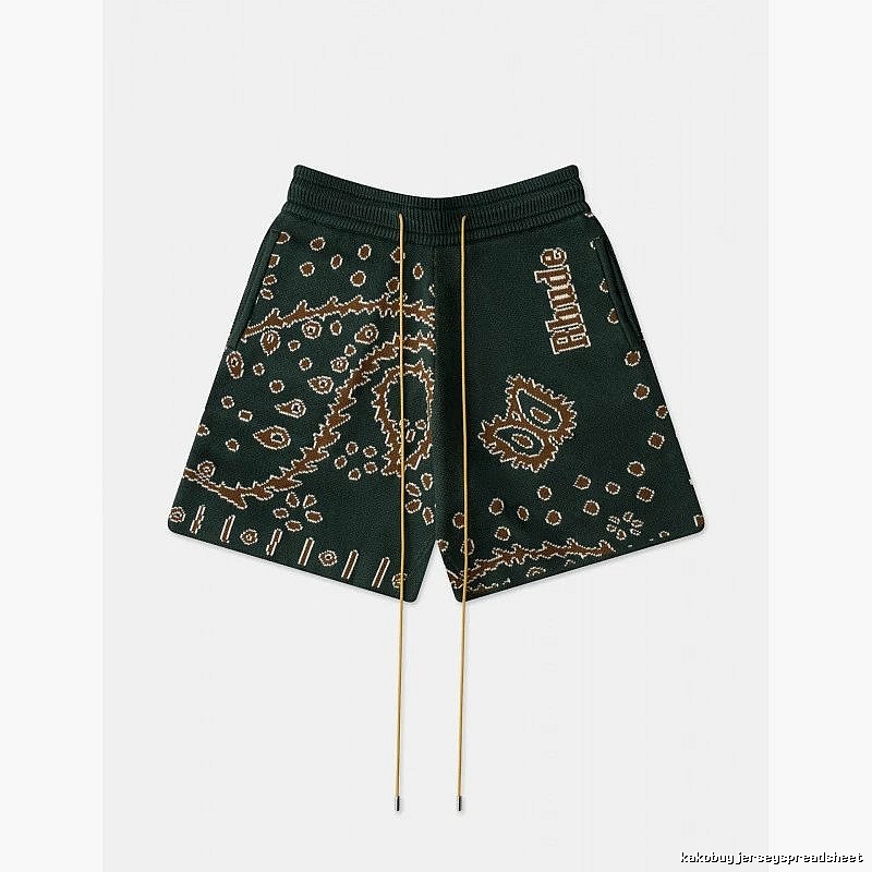 RHUDE Retro Paisley Shorts