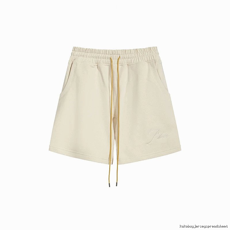 RHUDE's simple and casual style off-white shorts