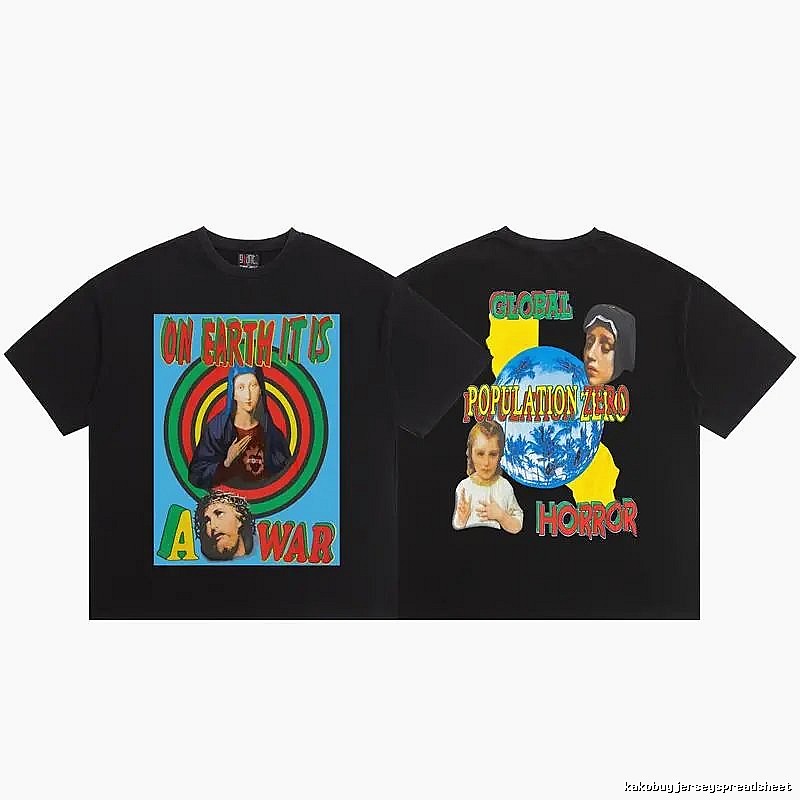 SAINT Religious Print Vintage Style Black T-Shirt