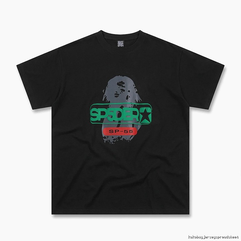 Sp5der Dark Cool Trend Short Sleeve